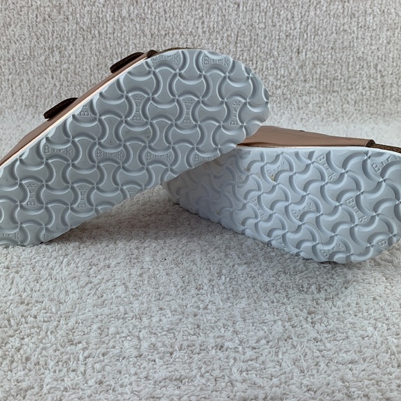 Birkenstock Arizona Metallic Rose Gold Eur 36 Narrow - Picture 6 of 12